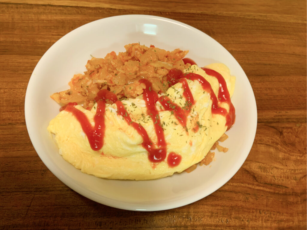 ハリッサでオムライス